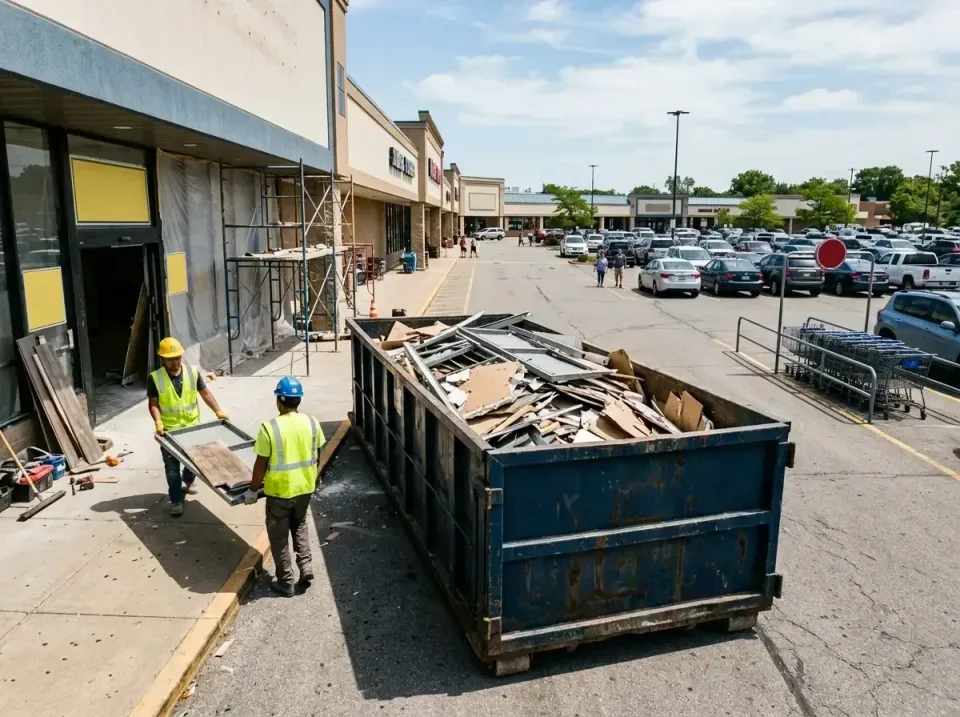 retail-store-renovation-debris-003 — frequently asked questions, Roll-off Dumpster Rentals in Adrian, MI
